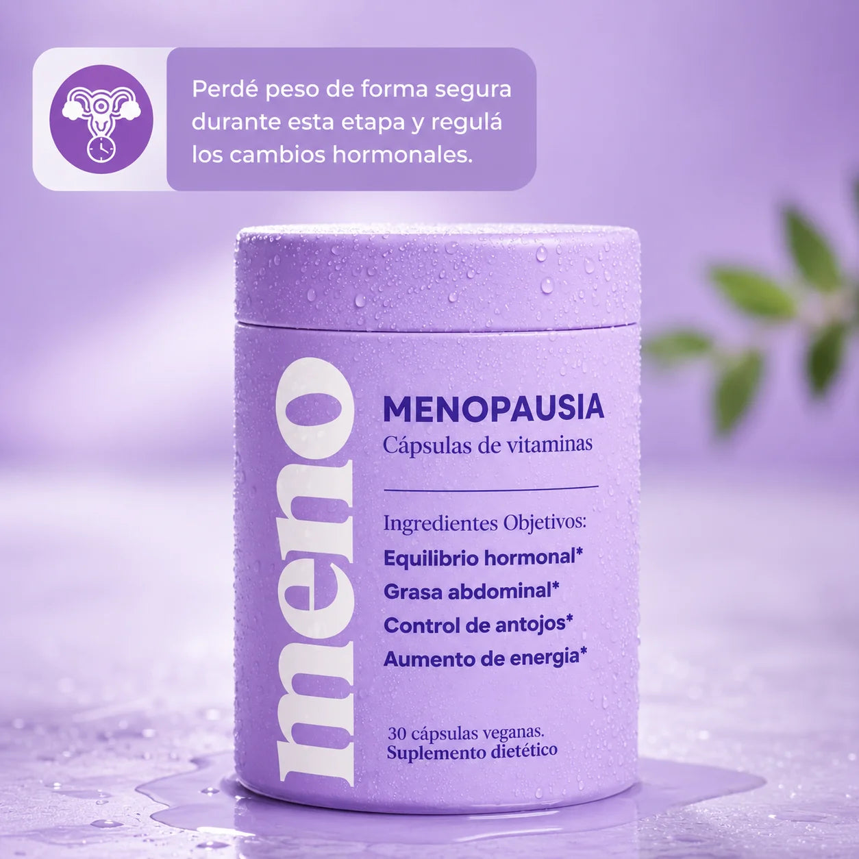 MENO® l Cápsulas Adelgazantes Menopausia - 50% OFF